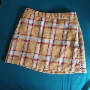 Plaid Skirt